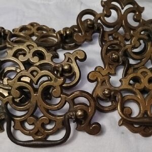 Vintage Brass Chain Belt